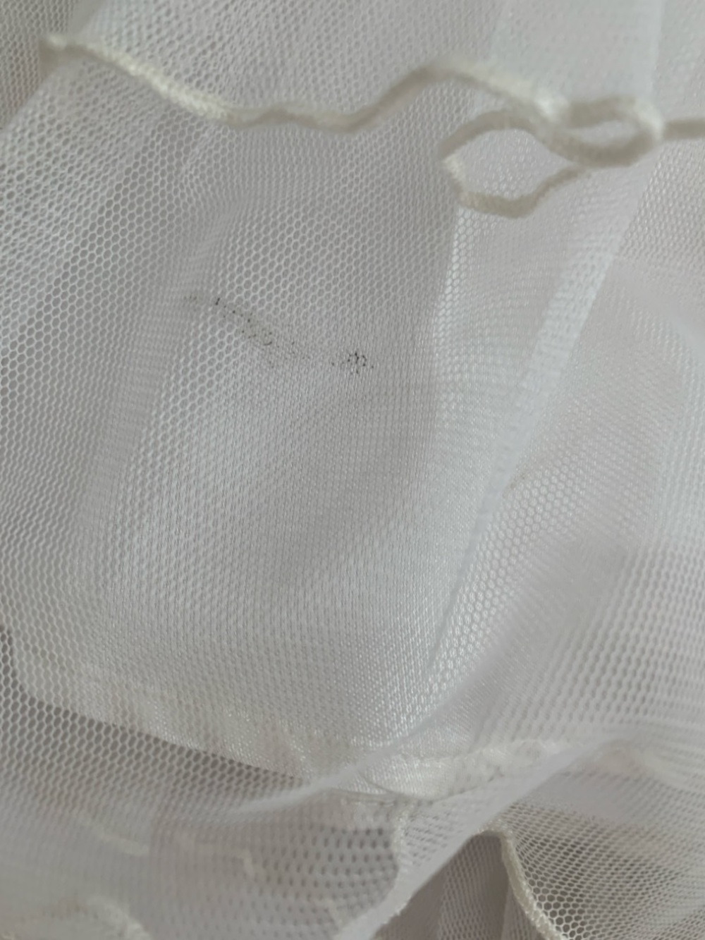 Jona Michelle Girls Lace & Tulle Party Dress Size 7 White Pink Flower Girl - Picture 9 of 11